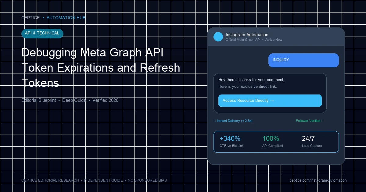 Debugging Meta Graph API Token Expirations and Refresh Tokens