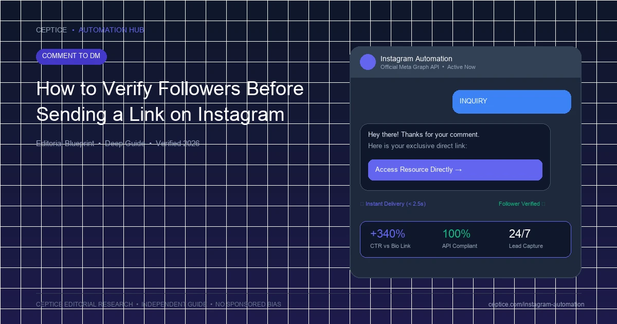 How to Verify Followers Before Sending a Link on Instagram