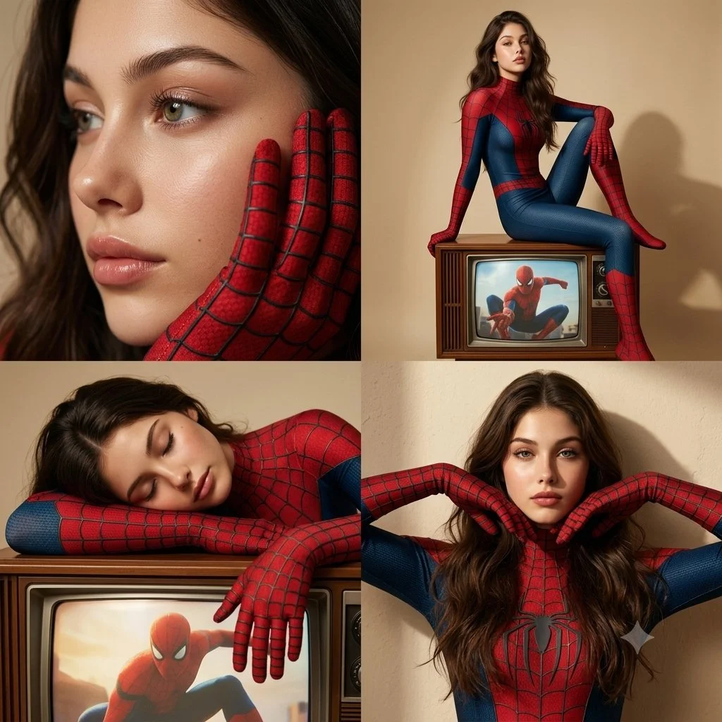 Spider-Man Inspired Editorial Collage Prompt for Nano Banana Pro